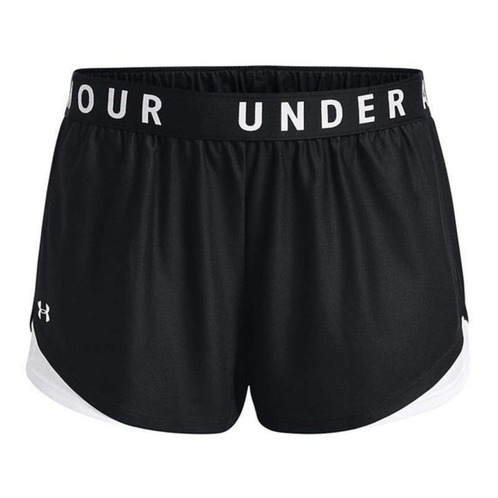 Under Armour Plus Size Play up 3.0 Shorts-Black